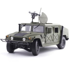 685004 1:18 Humvee Battlefield Vehicle Alloy Car Military Model Toy Diecast Model