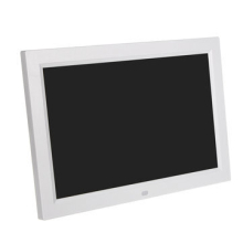 Cadre photo numérique 12 pouces 1080P avec télécommande, prise en charge de la carte mémoire USB