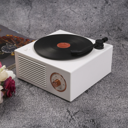 Retro wind atomic record player mini bluetooth professional connection wireless speaker 1