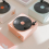 Retro wind atomic record player mini bluetooth professional connection wireless speaker 3