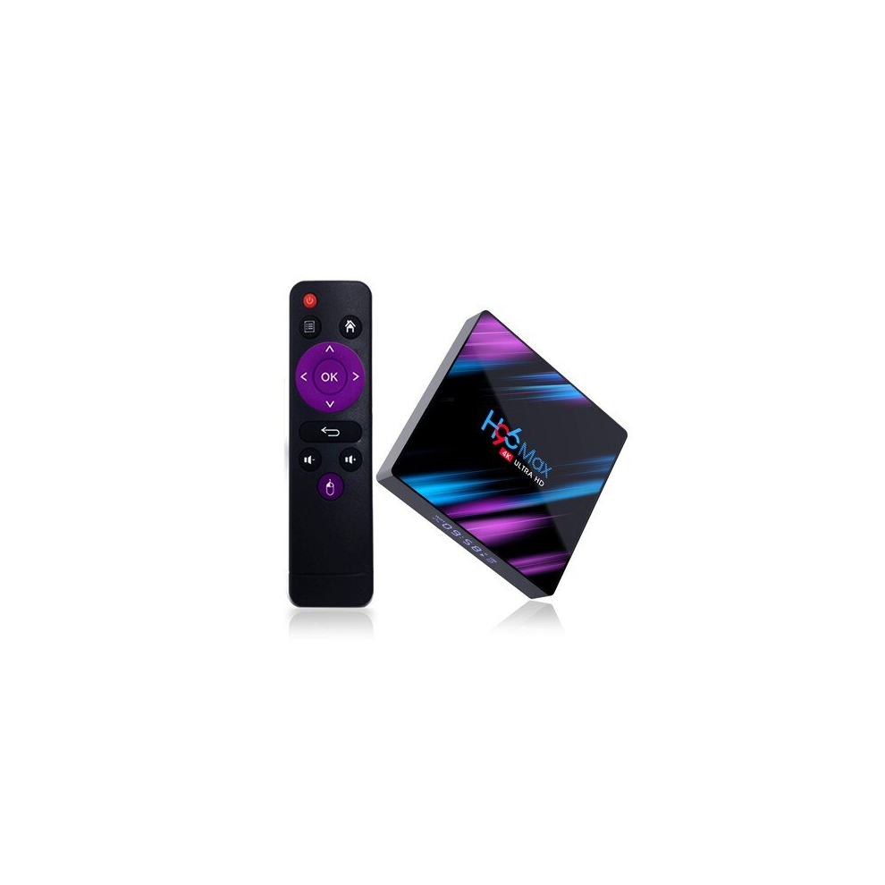 H96 Max Rk3318 Android 9.0 4Gb/64Gb 4K Tv Box 2.4G/5G Wifi Lan Bluetooth 766261511692