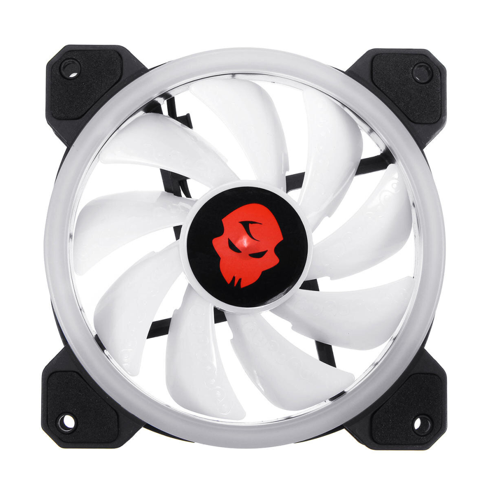 1Pcs 120Mm Adjustable Rgb Led Computer Case Pc Cooling Fan With Ir Remote Controller Light 4191026530964