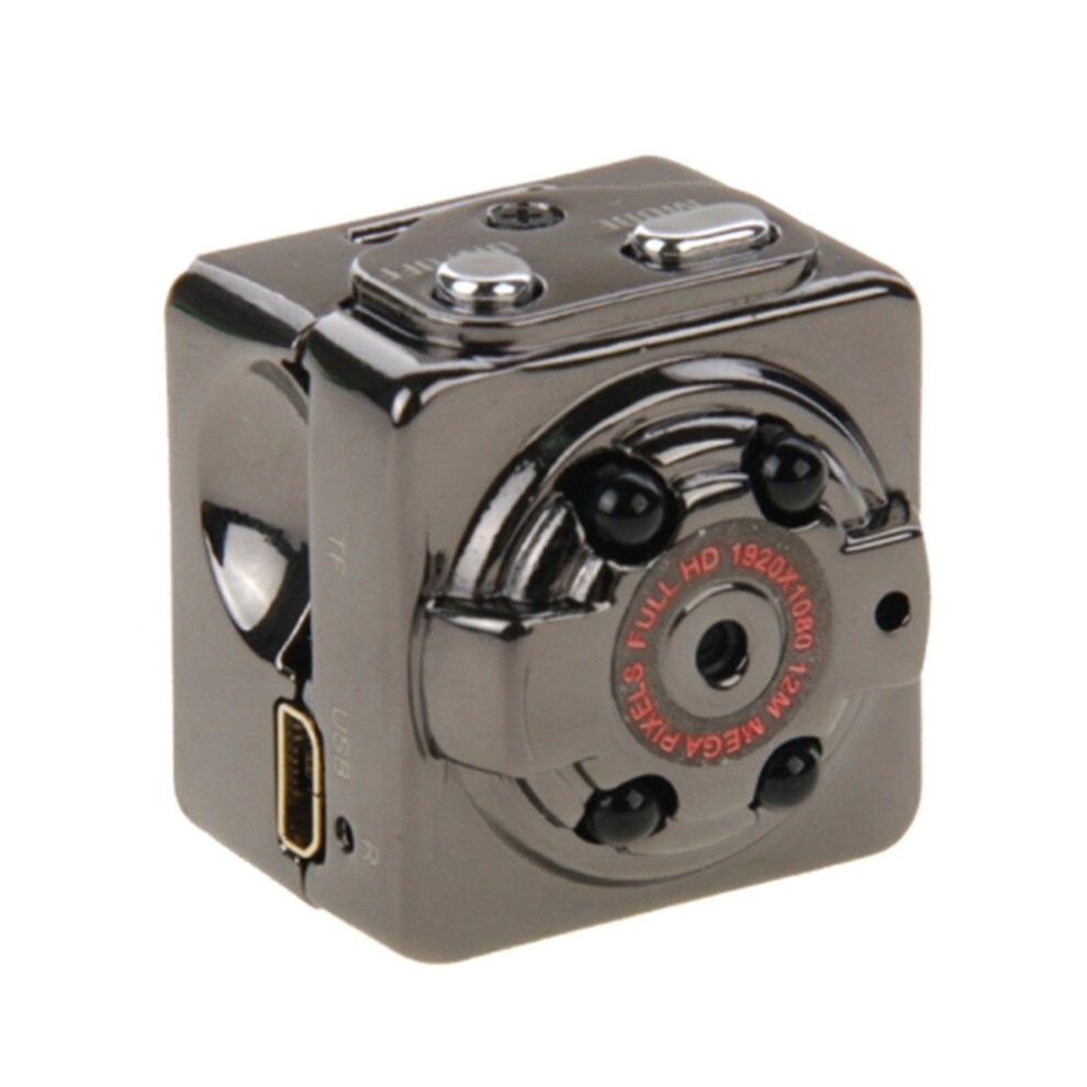 Sq8 Full Hd 1080P 30Fps Pocket Digital Video Recorder Camera Camcorder Ultra-Mini Metal Dv With Ir Night Vision,, Support Motion Detecting 8881471559301