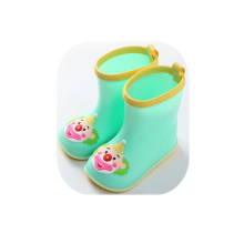 Rubber Children Cartoon Rainshoes Candy Color Rain Boots Inner Length 18.5cm