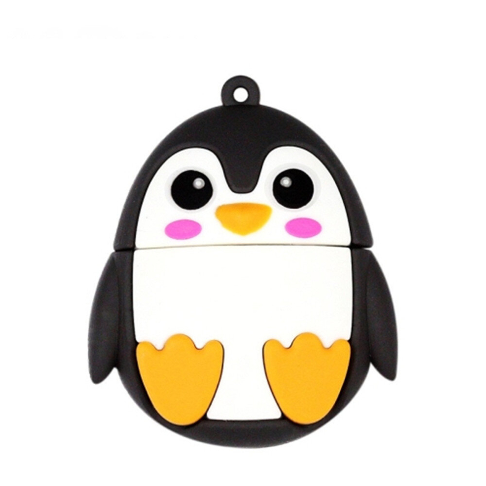 8Gb Usb 2.0 Cute Penguin U Disk 6913664841121
