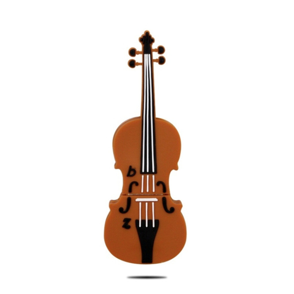 8Gb Usb 2.0 Medium Violin U Disk 6913664844191