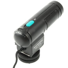 Mic-109 Directional Stereo Microphone with 90 / 120 Degrees Pickup Switching Mode for DSLR & DV Camcorder(Black)