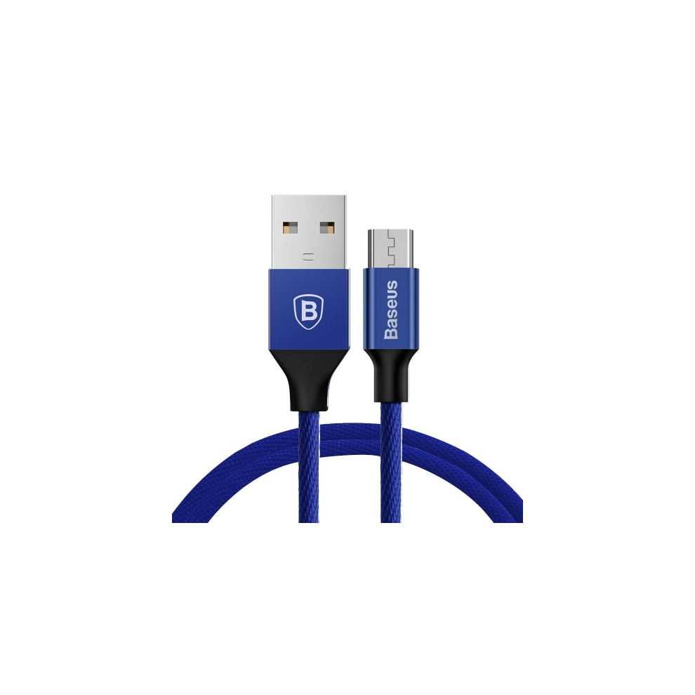 1.5M 2A Yiven Cable Woven Style Metal Head Micro Usb To Usb Data Sync Charging Cable Light 8881471529656