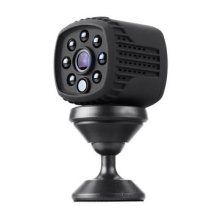 200W 1080P M ini IP Kamera Überwachung Infrarot Nachtsicht Schwarz