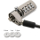 Laptop Anti-Theft Security Cable, 4-Digit Password Protection 3
