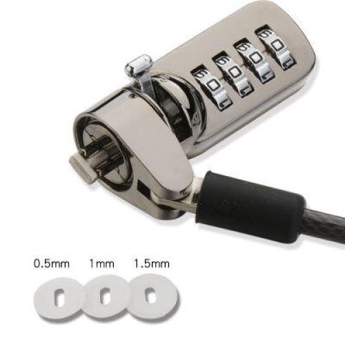 Laptop Anti-Theft Security Cable, 4-Digit Password Protection 2