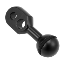 PU255 1 Tommers Ball To Ys Head Clip Magic Arm Mount for dykkerlysstativholder