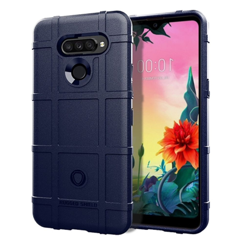 For Lg K50s Full Coverage Shockproof Tpu Case(Blue) Blue 8881471518308