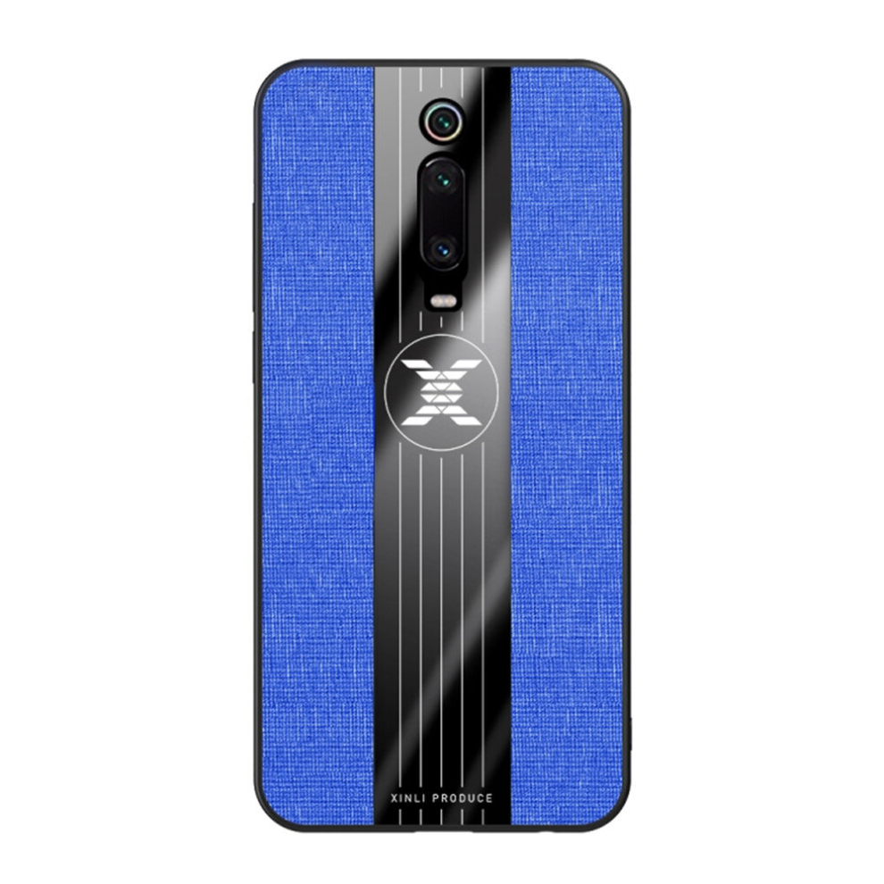 For Xiaomi Mi 9T / Redmi K20 Stitching Cloth Texture Shockproof Tpu Protective Case(Blue) Blue 8881471521070