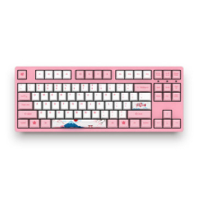 3087 World Tour – Tokyo 87 Tasten USB die Sublimation Huano Switch PBT-Tastenkappen Mechanische Gaming-Tastatur für PC Laptop