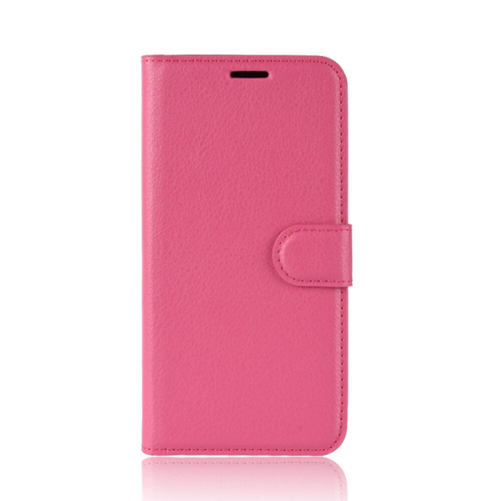 For Xiaomi Mi Note 8 Pro Litchi Texture Horizontal Flip Leather Case With Wallet & Holder & Card Slots(Rose ) Red 8881471521292