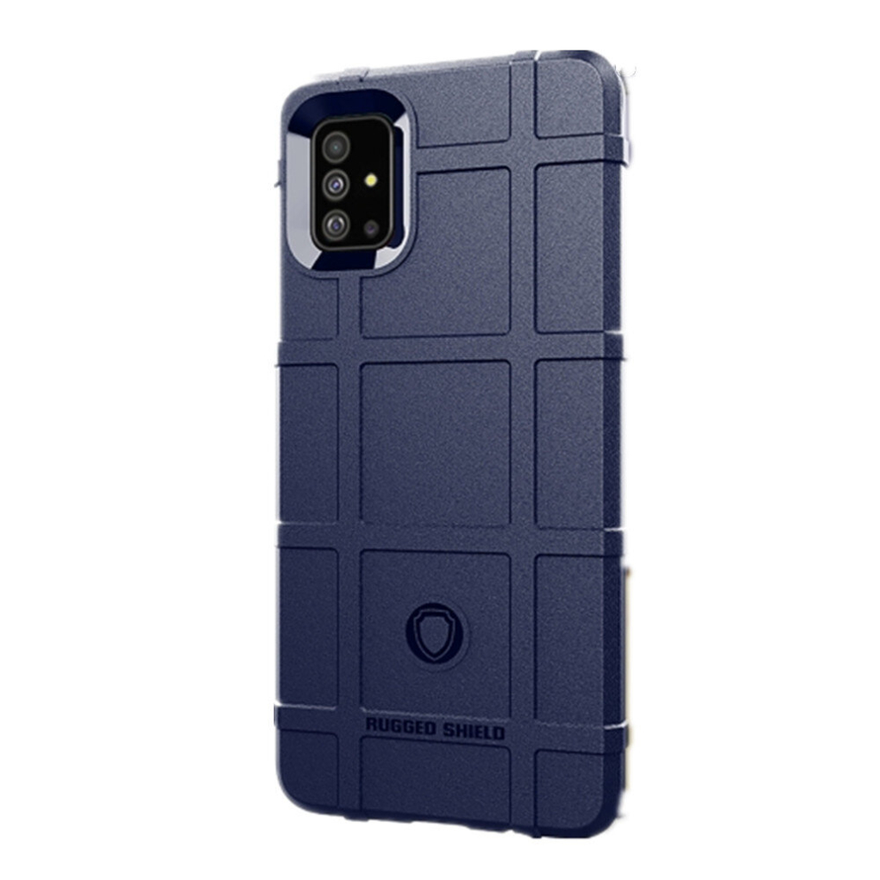 2 Pcs For Galaxy A51 Full Coverage Shockproof Tpu Case(Blue) Blue 8881471518551