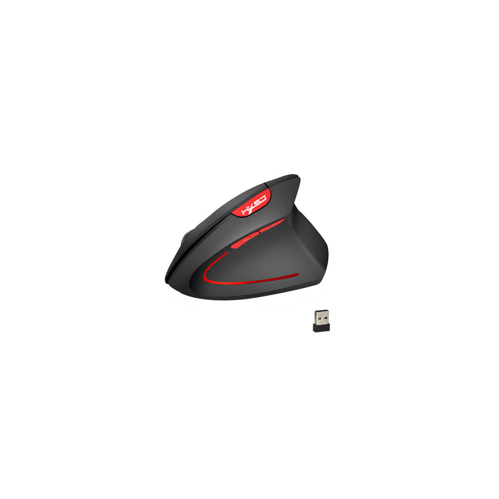 Hxsj 6D 2.4Ghz 2400Dpi Wireless Vertical Mouse Gaming Mouse Ergonomic Design 4151093622207