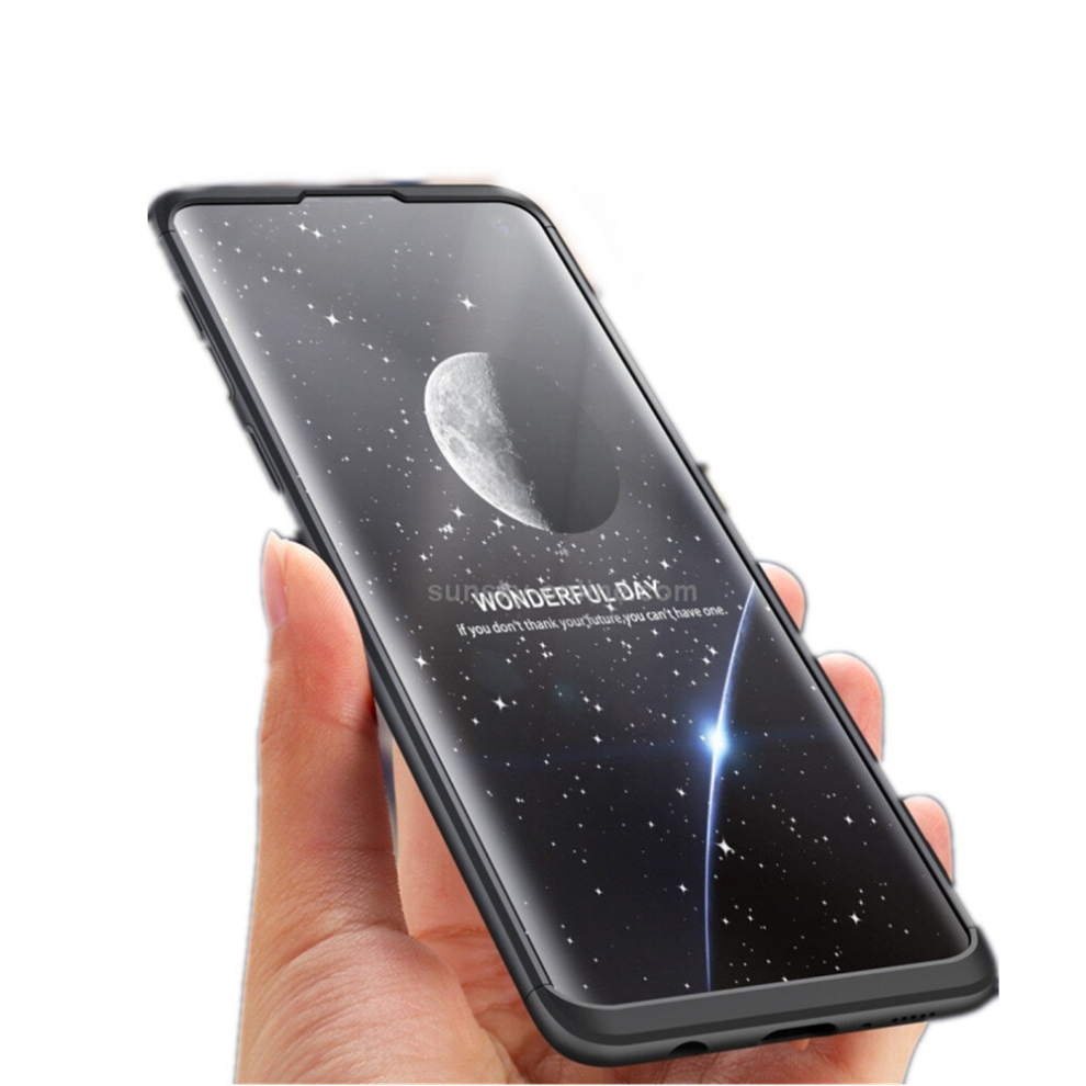 Three Stage Splicing Full Coverage Pc Case For Galaxy S10 E (Black) Black 8881471517547