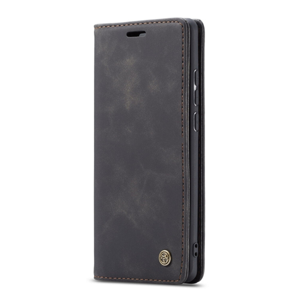 Multifunctional Retro Frosted Horizontal Flip Leather Case For Galaxy A70, With Card Slot & Holder & Zipper Wallet & Photo Frame(Black) Black 8881471521438