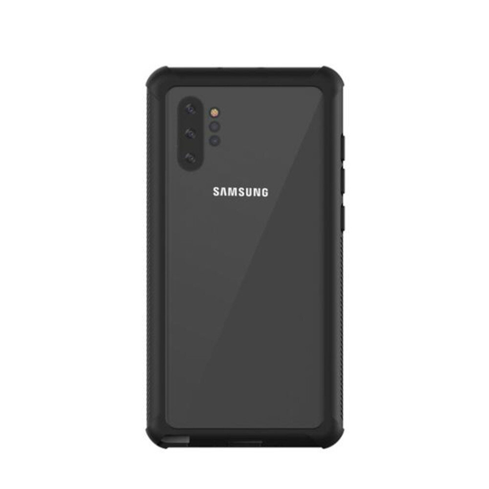 For Galaxy Note 10+ Shockproof Scratchproof Dust-Proof Pc + Tpu Protective Case(Black) Black 8881471519619