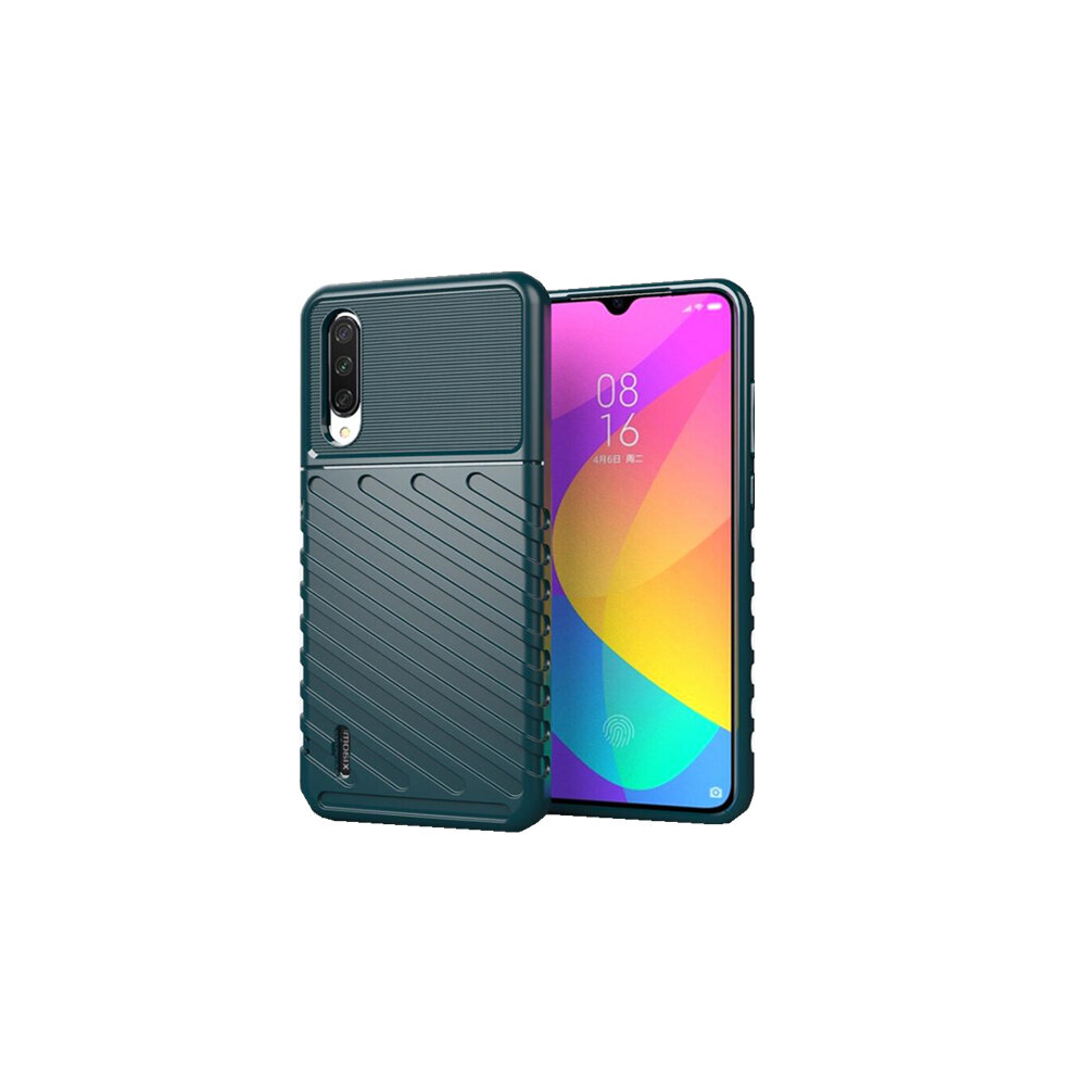 2Pcs For Xiaomi Mi 9 Lite Thunderbolt Shockproof Tpu Soft Case 8881471517790