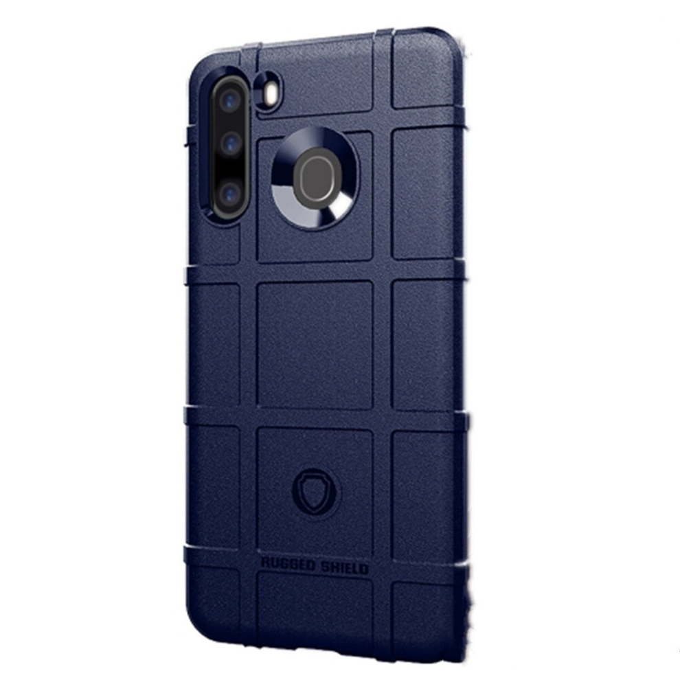 For Galaxy A21 Full Coverage Shockproof Tpu Case(Blue) Blue 8881471519794