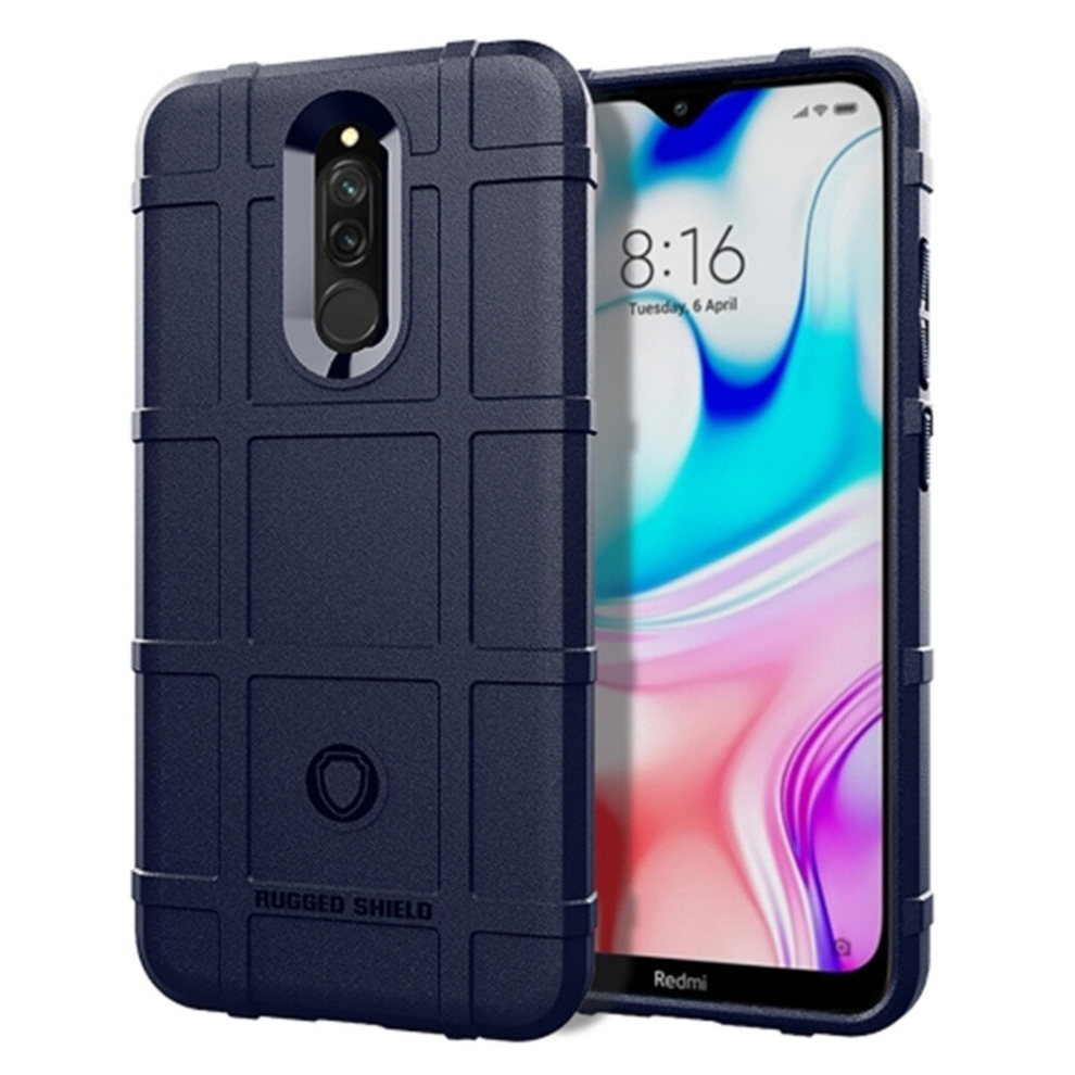 For Xiaomi Redmi 8 Full Coverage Shockproof Tpu Case(Blue) Blue 8881471521353