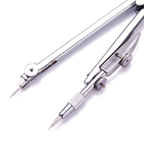 3Set Stainless Steel Student Drawing Compass Math Geometry Tool (Included Box) 2