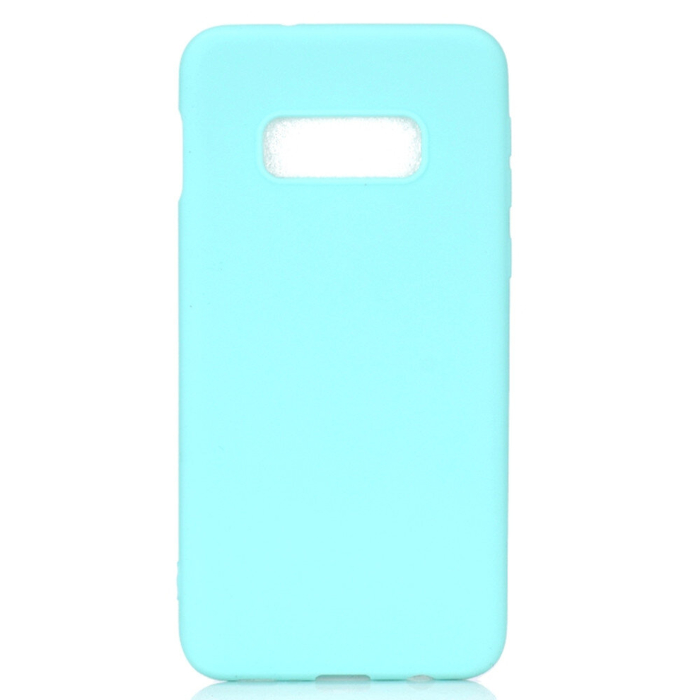 2Pcs For Galaxy S10 Candy Color Tpu Case(Green) Green 8881471519565