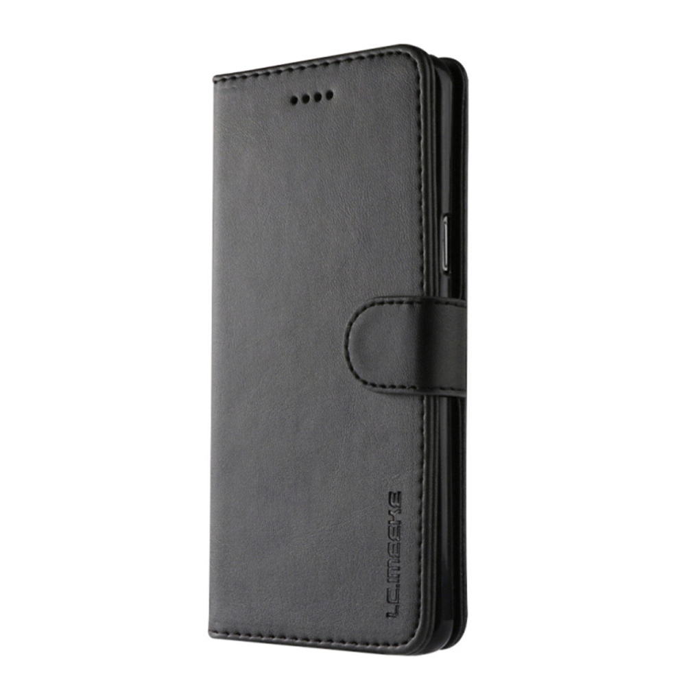 For Galaxy S9 Plus Calf Texture Horizontal Flip Leather Case, With Holder & Card Slots & Wallet(Black) Black 8881471517011