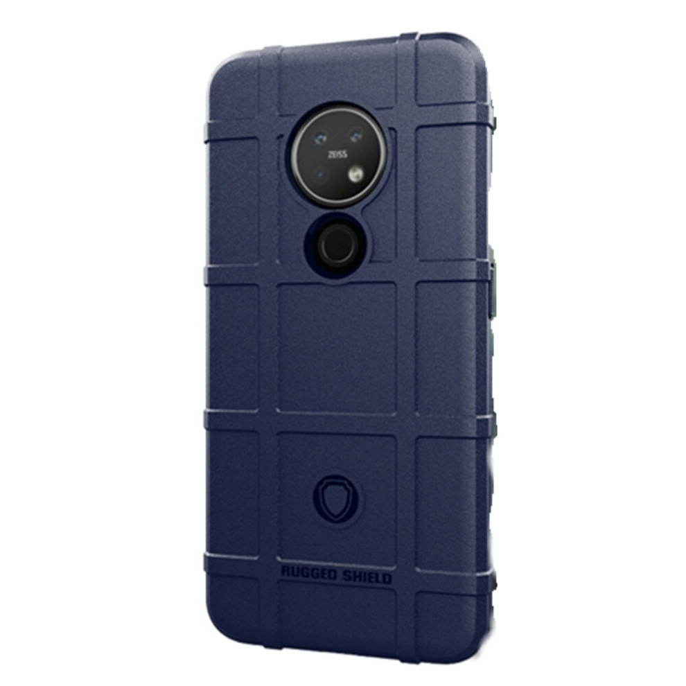 2Pc For Nokia 6.2 Full Coverage Shockproof Tpu Case(Blue) Blue 8881471519671