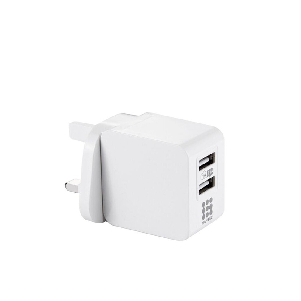 2 Usb Ports 1A / 2.1A Travel Charger Uk Plug 8881471531352