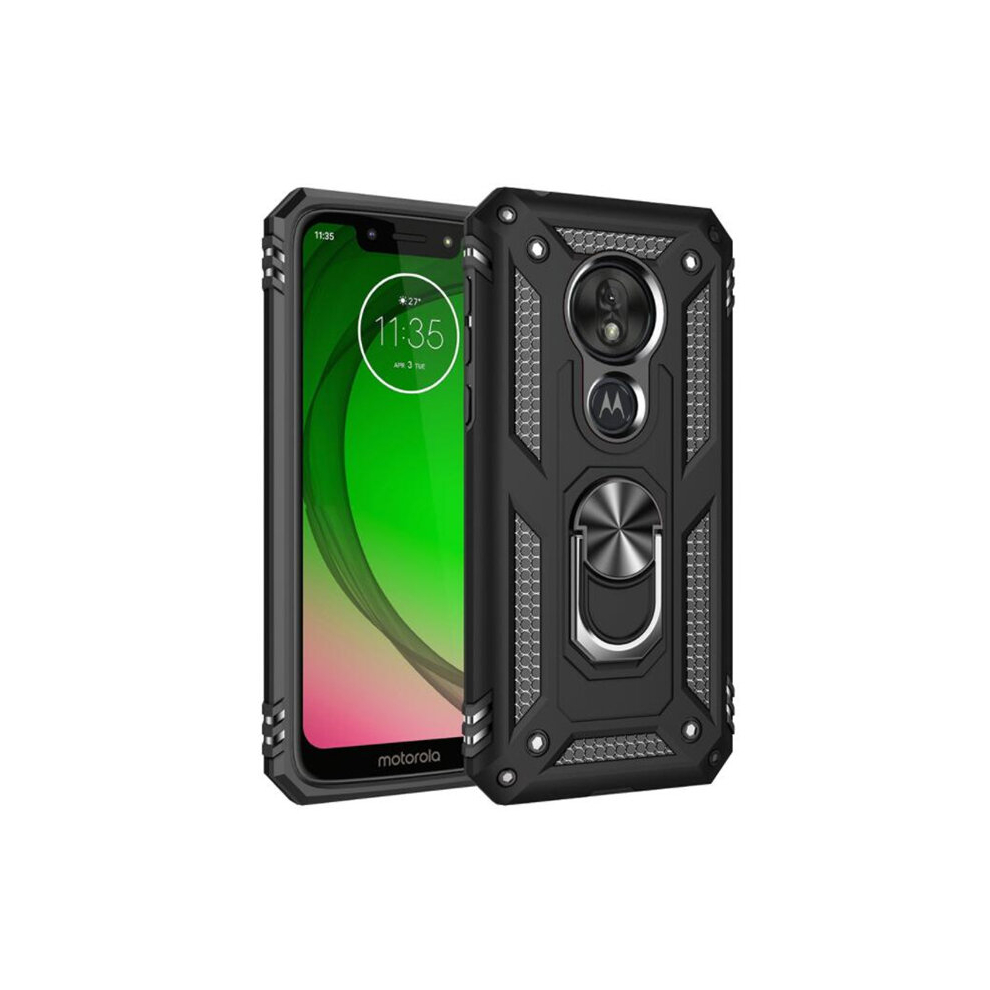 2Pcs Armor Shockproof Tpu + Pc Protective Case For Motorola Moto G7 Play 8881471520462