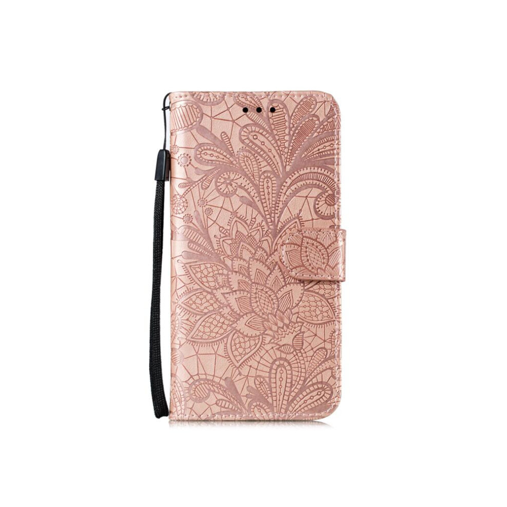 Lace Flower Embossing Pattern Horizontal Flip Leather Case For Xiaomi Mi Cc9e / A3 8881471519695