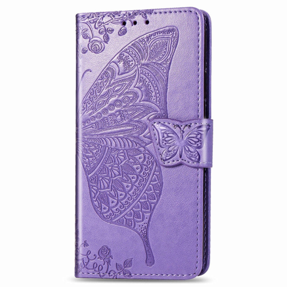 For Galaxy Note10 Lite / A81 / M60s Butterfly Love Flowers Embossing Horizontal Flip Leather Case With Holder & Card Slots & Wallet & Lanyard( Pu Light 8881471516991