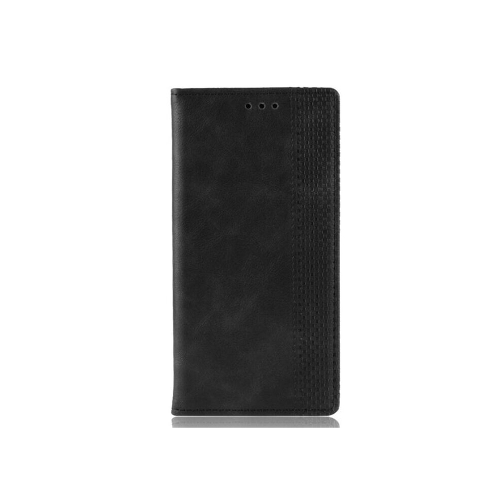 Magnetic Buckle Retro Crazy Horse Texture Horizontal Flip Leather Case For Motorola One Action 8881471519633