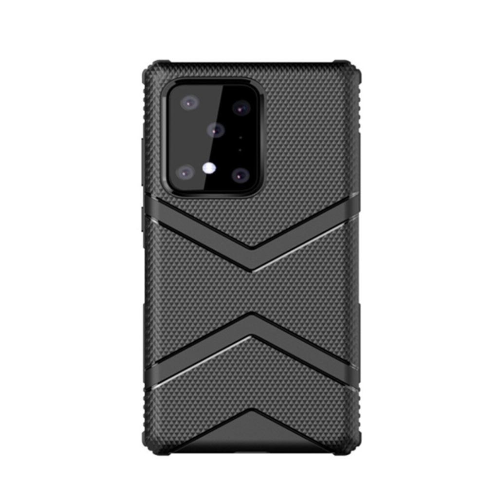 2Pc For Galaxy S11 Plus Diamond Shield Tpu Drop Protection Case(Black) Black 8881471517646