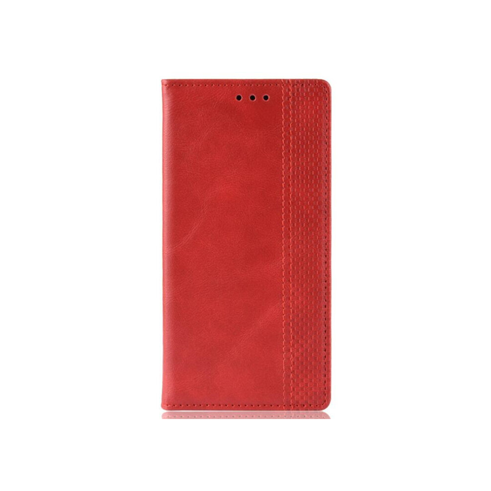 For Xiaomi Redmi Note 8 Magnetic Buckle Retro Crazy Horse Texture Horizontal Flip Leather Case 8881471518858