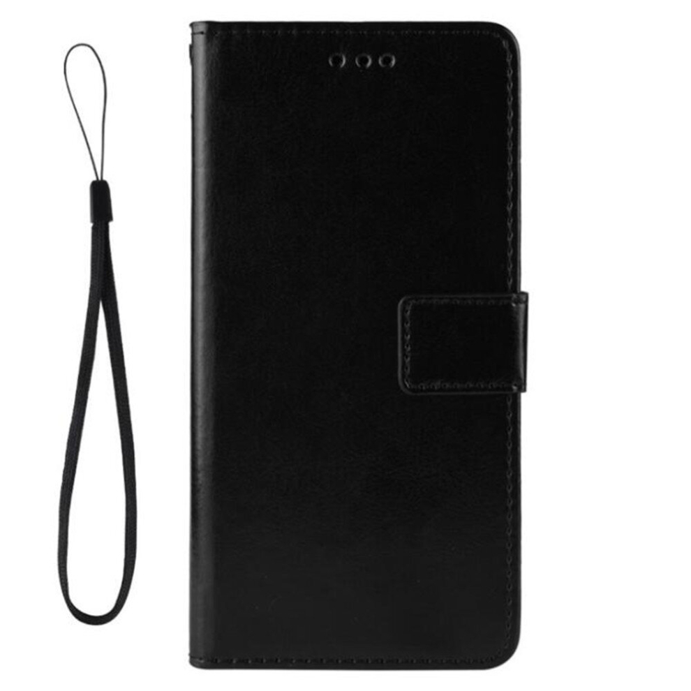 Retro Horizontal Flip Leather Case For Huawei Honor Play 3E, With Holder & Card Slots & Photo Frame(Black) Black 8881471521698