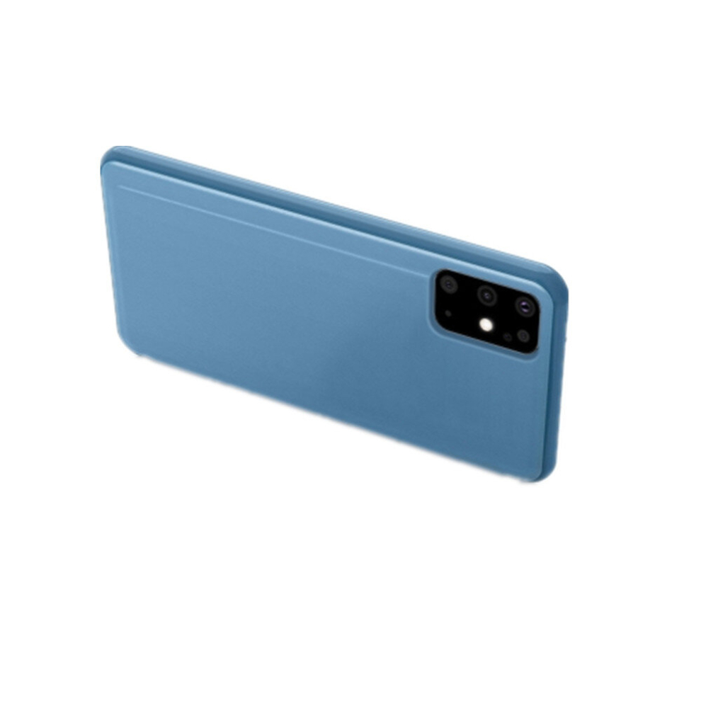 Photos - Case Keshen For Galaxy S11 Plated Mirror Horizontal Flip Leather  with Holder (Blue)