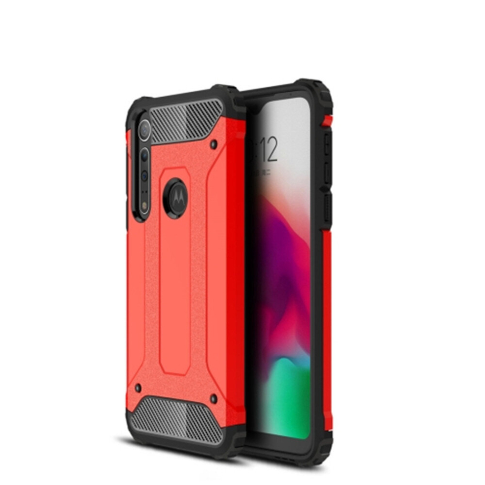 2Pcs For Moto G5 Magic Armor Tpu + Pc Combination Case(Red) Red 8881471517080
