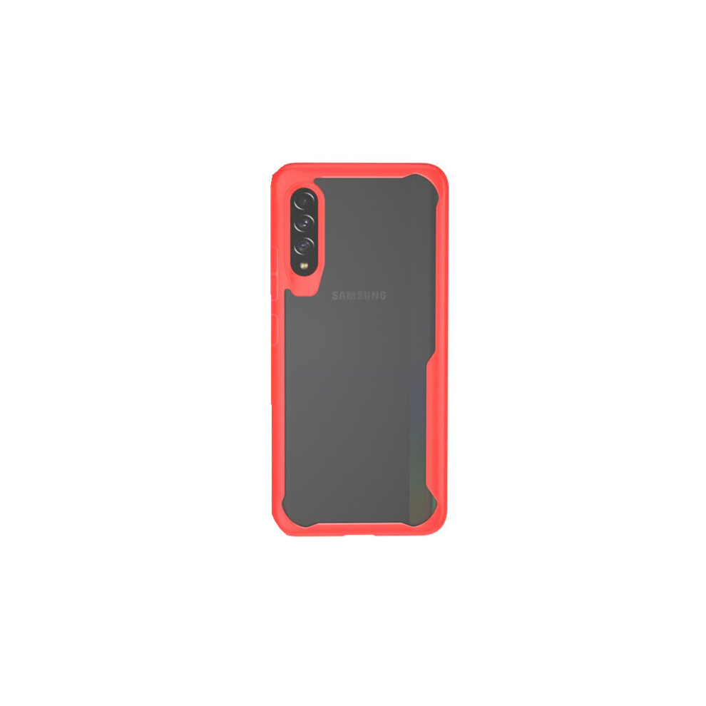 For Galaxy A50 / A50s / A30s Transparent Pc + Tpu Full Coverage Shockproof Protective Case 8881471517202