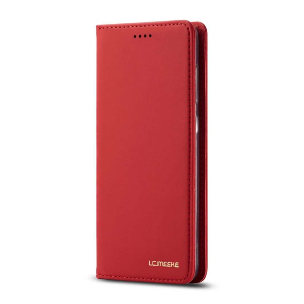 For Galaxy A50 Skin Hand Feeling Pu + Tpu Horizontal Flip Leather Case With Holder & Card Slot & Wallet(Red) Red 8881471517936