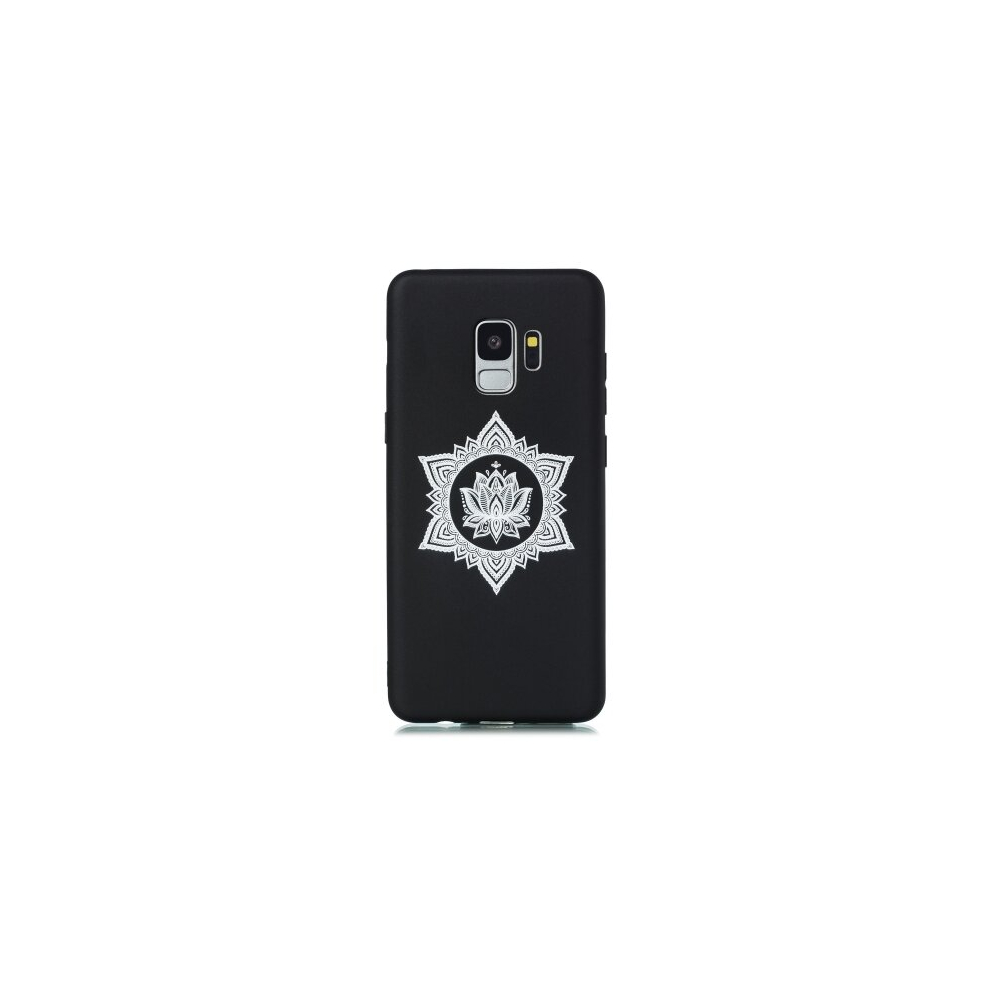 2Pcs For Galaxy S9 Shockproof Soft Tpu Protective Case(Hexagram Flower Pattern) 8881471518049