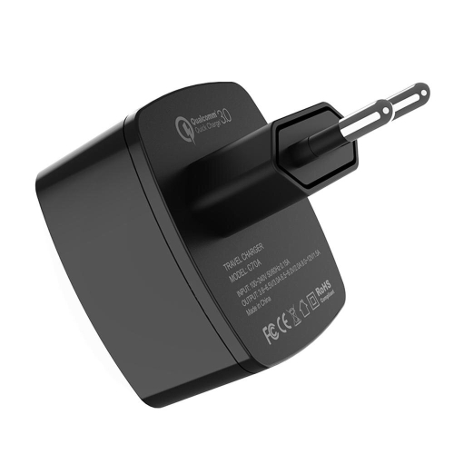 C70A EU QC3.0 Charge Power Adapter With Type-C Cable For Tablet Smartphone 2