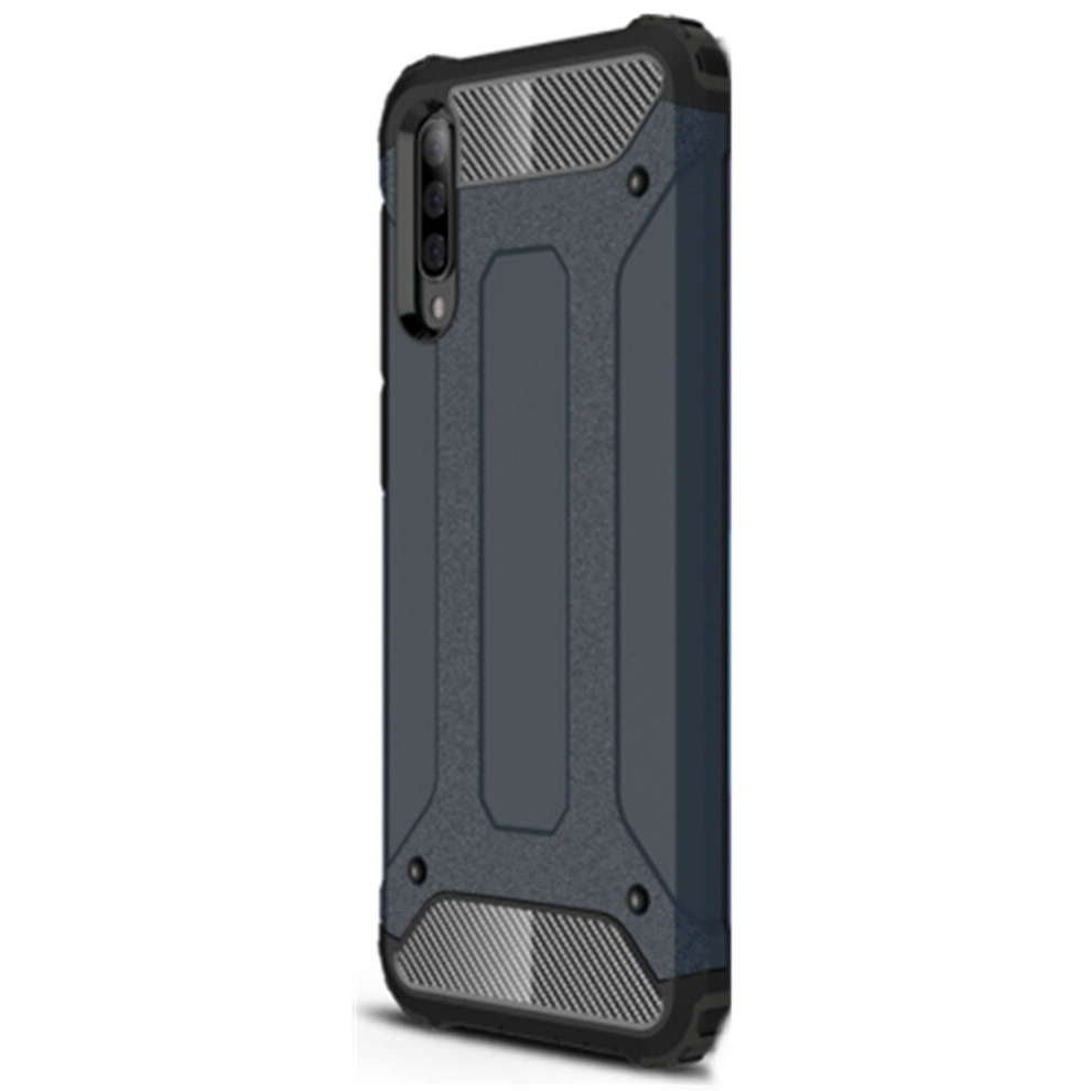 2Pc Magic Armor Tpu + Pc Combination Case For Galaxy A50 (Navy ) Blue 8881471518230