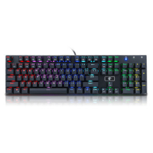 Z88 Key NKRO USB-Kabel RGB-Hintergrundbeleuchtung Mechanische Gaming-Tastatur Outemu Blue Switch