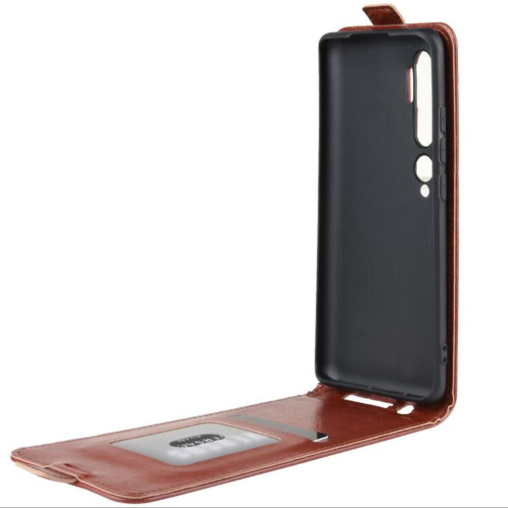 For Xiaomi Mi Note 10 / Note 10 Pro / Cc9 Pro R64 Texture Single Vertical Flip Leather Protective Case With Card Slots & Photo Frame(Brown) Brown 8881471519015
