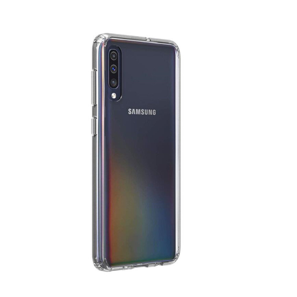 2Pcs For Galaxy A30s / A50s Scratchproof Tpu + Acrylic Protective Case(Transparent) 8881471526082